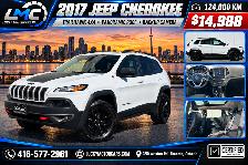 2017 Jeep Cherokee TRAILHAWK 4WD-PANOROOF-CAMERA-124KMS-CERTIF
