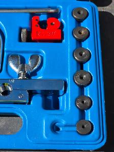 Double Flaring Tool Kit Brand New W Hard Plastic Case Power Fist - Photo 4