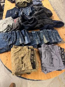 Men’s Clothing Lot - Includes Carhartt - 30 Pieces - $400