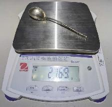 1800's Russian origen silver spoon no premium