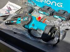 Deihonh 6' 21V Max Mini Chain Saw W 2 Batteries Charger Safety - Photo 7