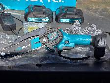 Deihonh 6' 21V Max Mini Chain Saw W 2 Batteries Charger Safety - Photo 9