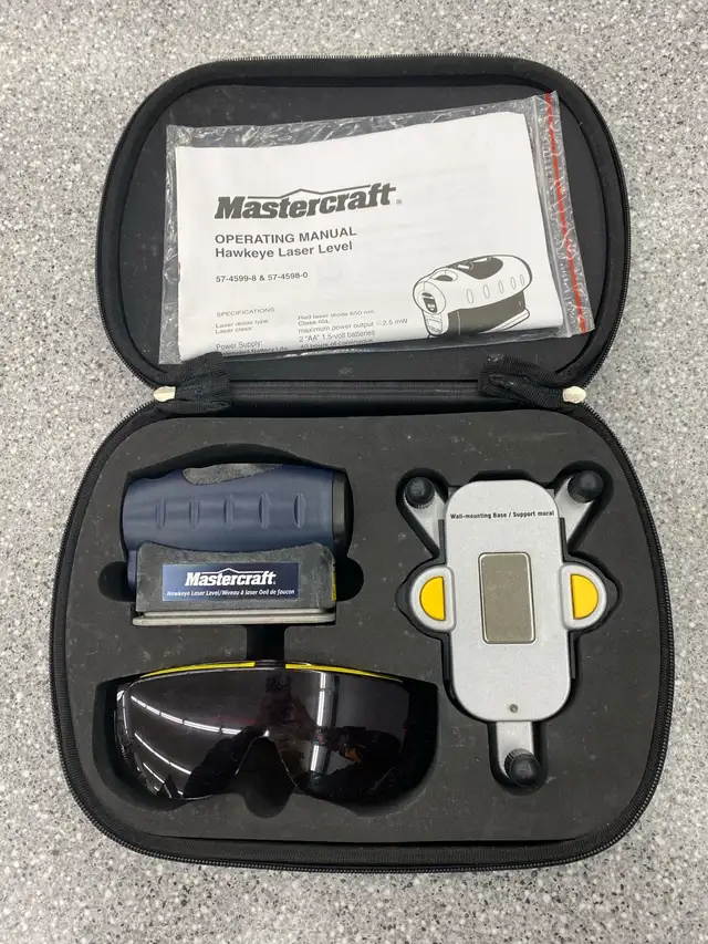 Mastercraft Hawkeye Laser Level