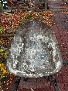 Heavy Duty Construction Wheelbarrow