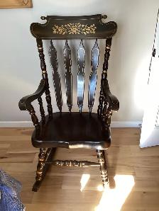 SOLID WOOD, QUALITY ROCKING CHAIR