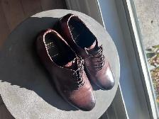 Bata Leather Oxford Shoes Size 40 - Photo 2