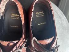Bata Leather Oxford Shoes Size 40 - Photo 5