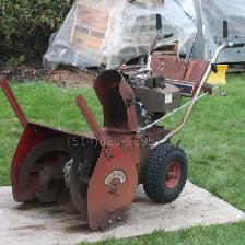 Souffleuse à neige MTD Tecumseh 8hp snowblower IL MARCHE - Photo 3