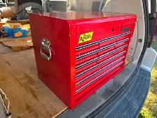Mastercraft Full Depth 12 Drawers Red/Black Tool Chest USA Made1