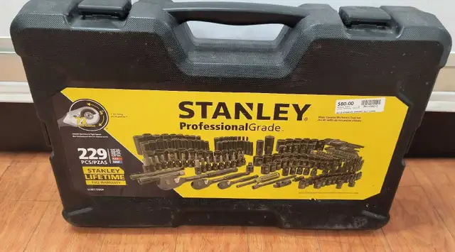 Stanley 229-Piece Mechanics Tool Set
