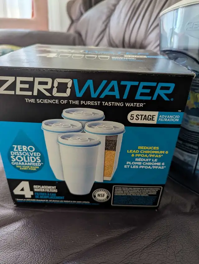 Filtre à eau Zero water