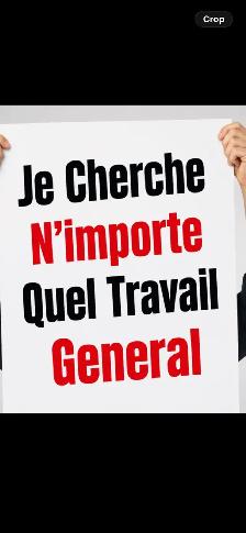 Je Cherche Nimporte Quel Travail General