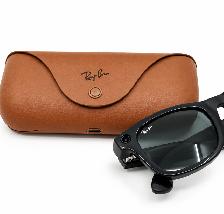 Ray-Ban Meta Wayfarer RW4006 Smart Glasses Black   Charging Case - Photo 3