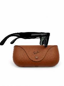 Ray-Ban Meta Wayfarer RW4006 Smart Glasses Black   Charging Case - Photo 10