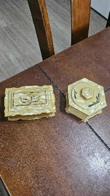 Deux Boîtes/Coffres à bijoux Vintage décoratif
