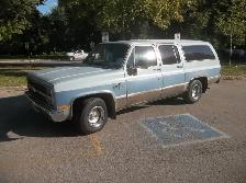 Low mileage Alberta square Chevy 1984 Suburban ..... a beauty