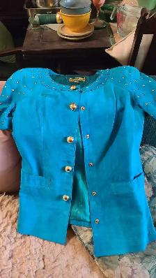 womens Danier lambskin suede bundle with matching Ce - Photo 3