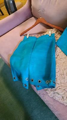 womens Danier lambskin suede bundle with matching Ce - Photo 4