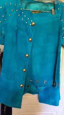 womens Danier lambskin suede bundle with matching Ce - Photo 5
