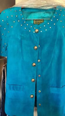 womens Danier lambskin suede bundle with matching Ce - Photo 8