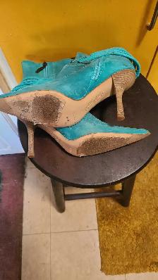 womens Danier lambskin suede bundle with matching Ce - Photo 9