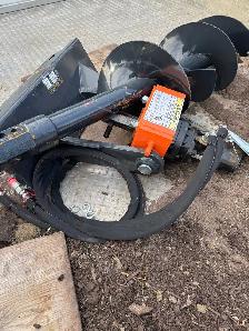 Mini Skid Steer Post Hole Auger - Photo 2
