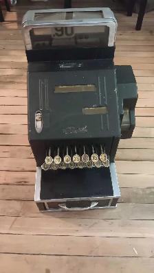 old antique cash register
