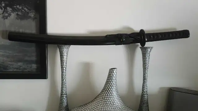 Japanese Katana Sword black brand new