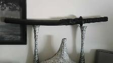 Japanese Katana Sword black brand new