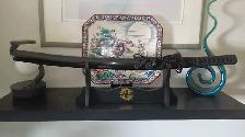 Japanese Katana Sword black brand new - Photo 3