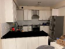 Used kitchen cabinet and countertops