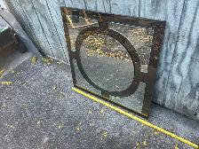 Modern Geometric Wall Mirror with a Circular Centre ! - Photo 5