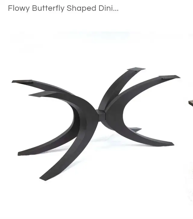 Custom Metal Table Legs Handcrafted in Calgary