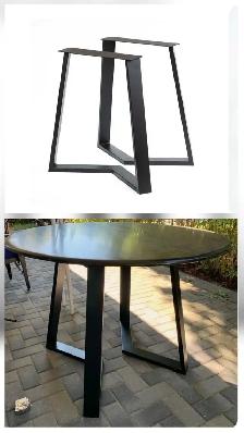 Custom Metal Table Legs Handcrafted in Calgary - Photo 10