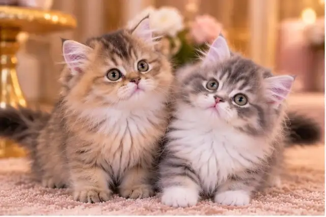 Purebred British Longhair Kittens