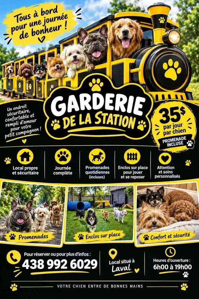 Garderie pour chien