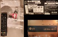 LG 55' 4K UHD Smart TV Ultra HD – Like New, Original Box - Photo 9