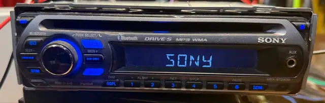 Sony MEX-BT2500 car receiver Bluetooth