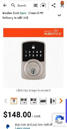 Defiant Smart Wifi Deadbolt Lock