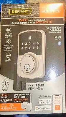 Defiant Smart Wifi Deadbolt Lock - Photo 2
