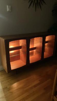 Mid century modern. TEAK TECK. Vitrine, sideboard, vinyl record - Photo 7
