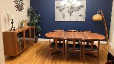 Mid century modern. TEAK TECK. Vitrine, sideboard, vinyl record - Photo 9