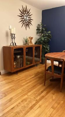 Mid century modern. TEAK TECK. Vitrine, sideboard, vinyl record - Photo 10