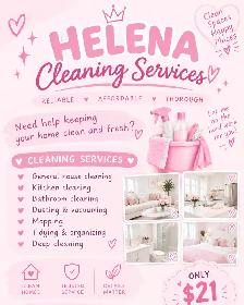 Looking for a cleaning job