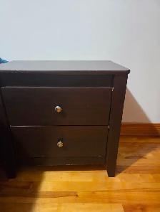 Titre : Ensemble de meubles – 2 tables de chevet   commode – 100 - Photo 2