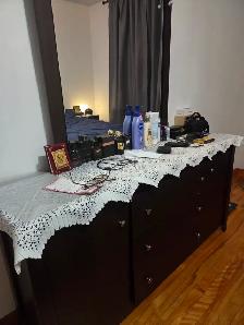 Titre : Ensemble de meubles – 2 tables de chevet   commode – 100 - Photo 5