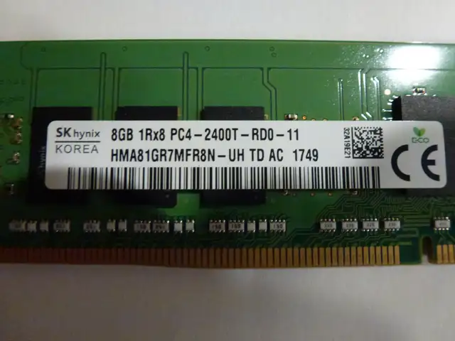 HP 8GB PC4-19200 Dimm Memory Module
