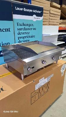 Commercial Gas Griddle & Charbroiler Combo Hot Zone - Photo 2