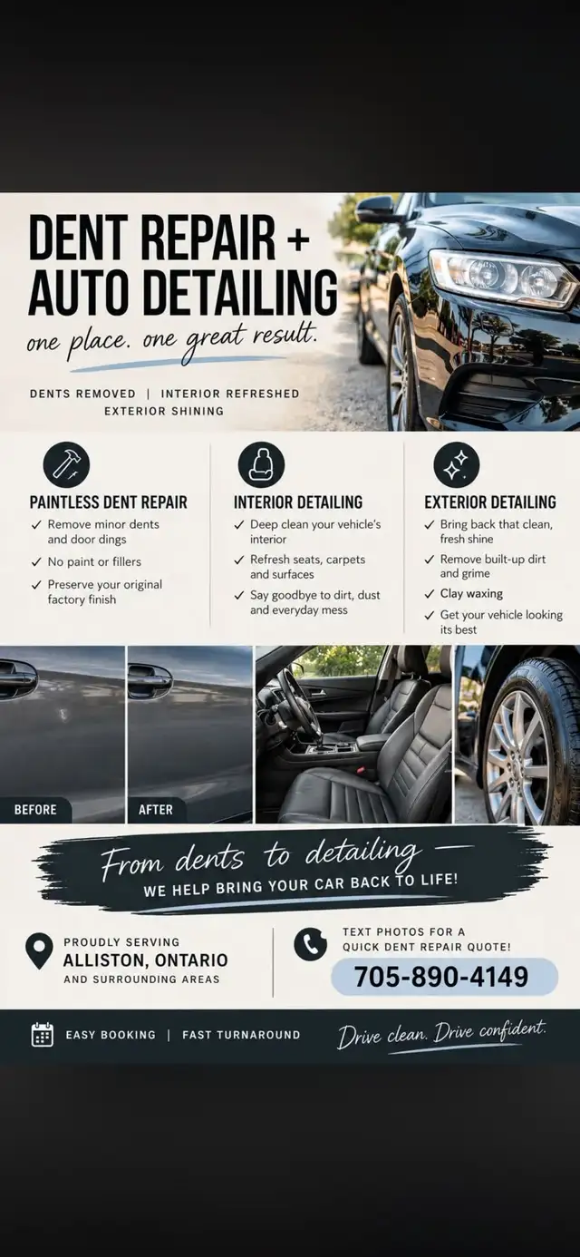 Car Detailing / Dent Repair