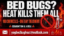 Bed Bug Heat Treatment - No Chemicals - Edmonton & Area